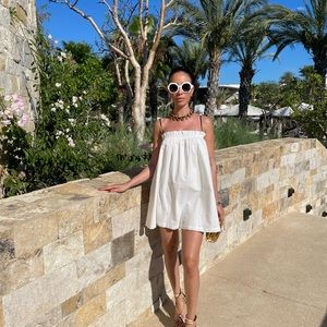 L’Acadamie Mini Dress White size 4